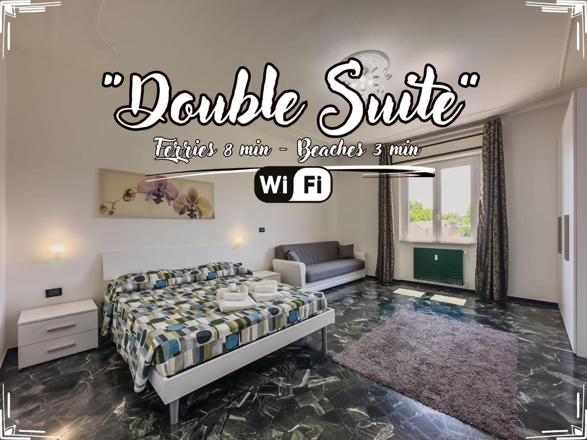Double Suite - Ferries 7 Min - Beaches 3 Min Quiliano Dış mekan fotoğraf